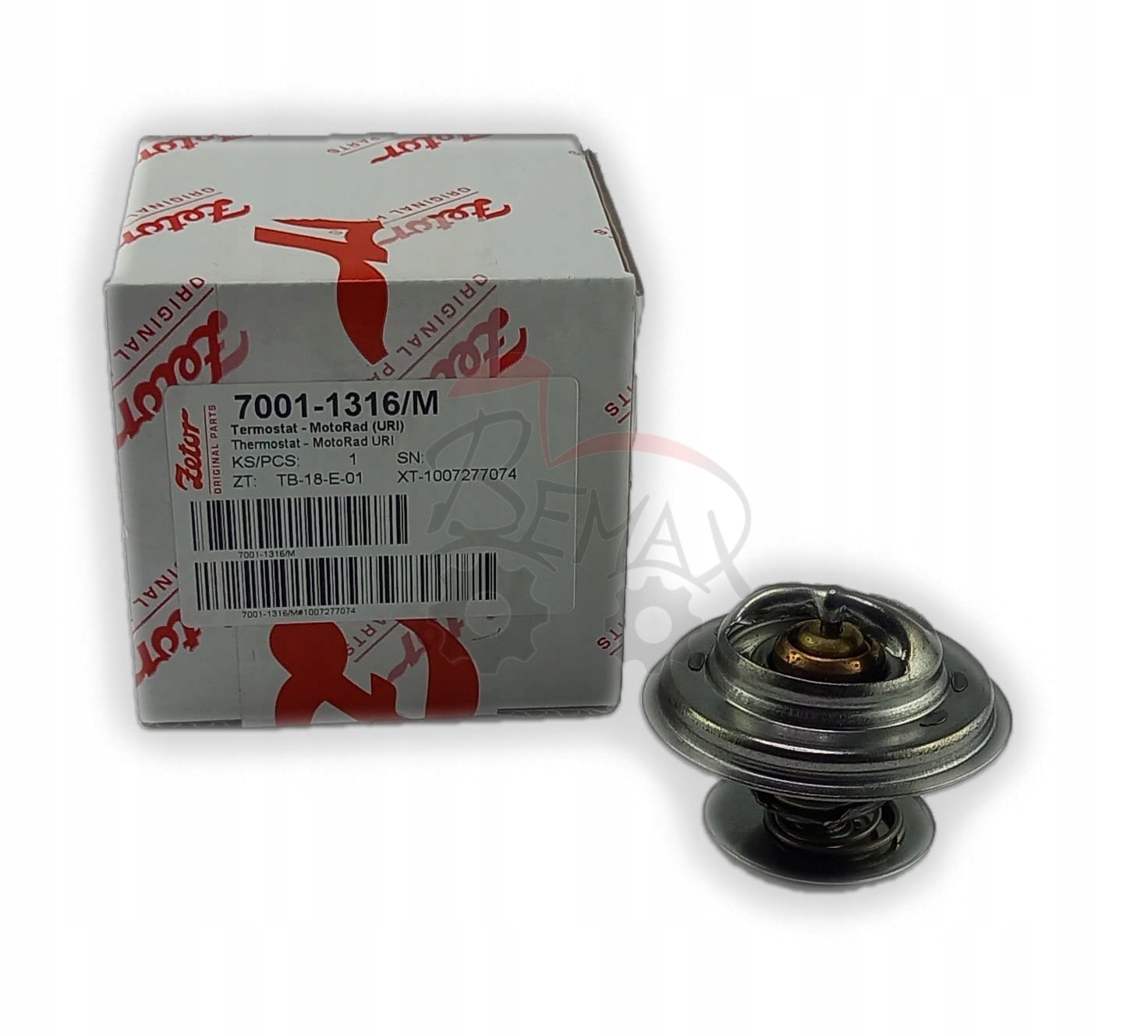 

Termostat 79° Zetor 5211-7745 Oryginał 70011316