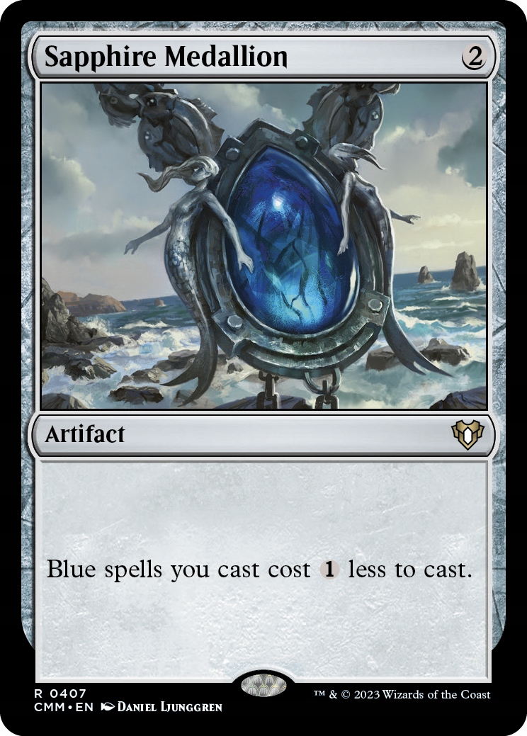 Mtg Sapphire Medallion (r)