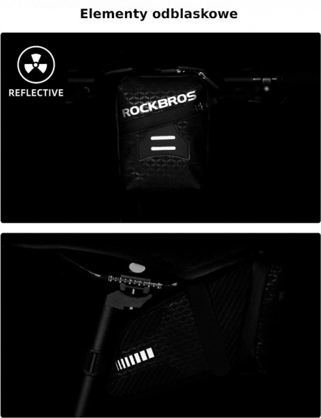 ROCKBROS Torba rowerowa (C29-BK), ROWER ROCKBROS, RB.BAG038. Marka RockBros