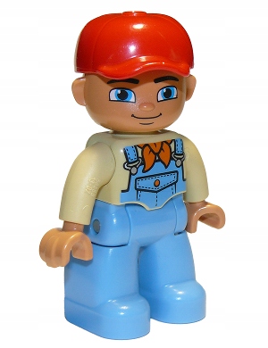 

Lego Duplo Figurka 47394pb167 chłopiec Nowa (15g)