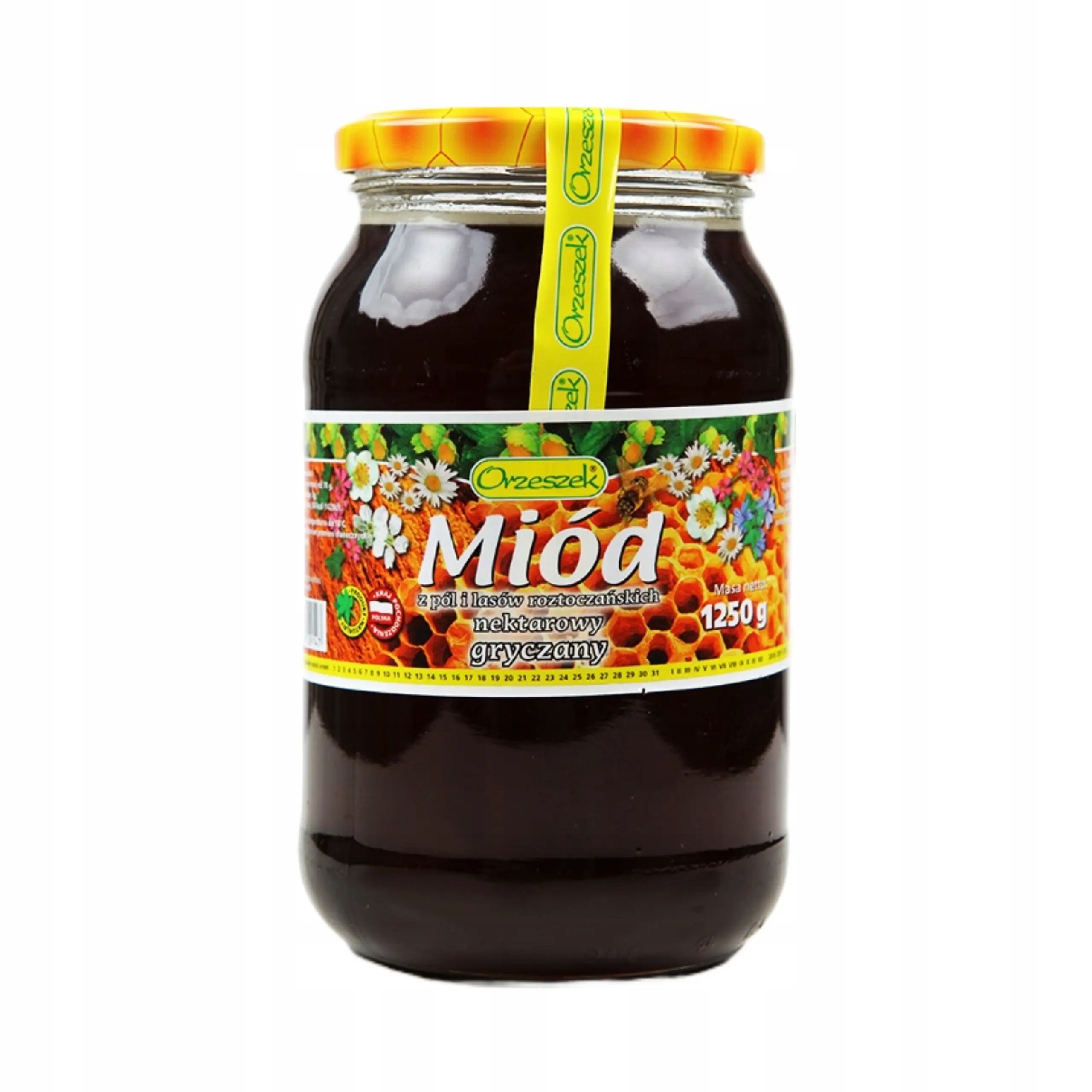 Pohankový nektarový med Orzeszek 1,25 kg