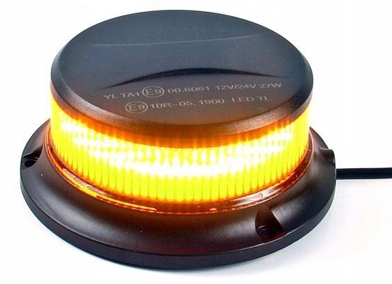 KOGUT POMARAŃCZOWY MAGNES LAMPA OSTRZEGAWCZA LED Producent części KMR