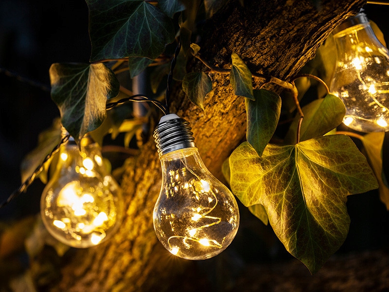 

Girlanda ogrodowa solarna 50 Led 10 żarówek