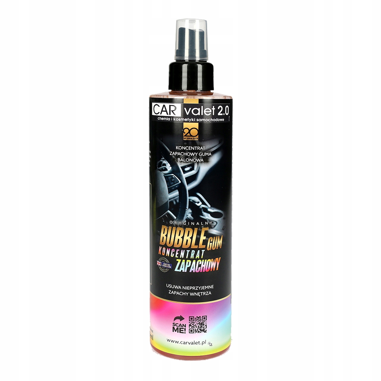 Bubble Gum Koncentrat Zapachowy Guma Balonowa 300ml Carvalet