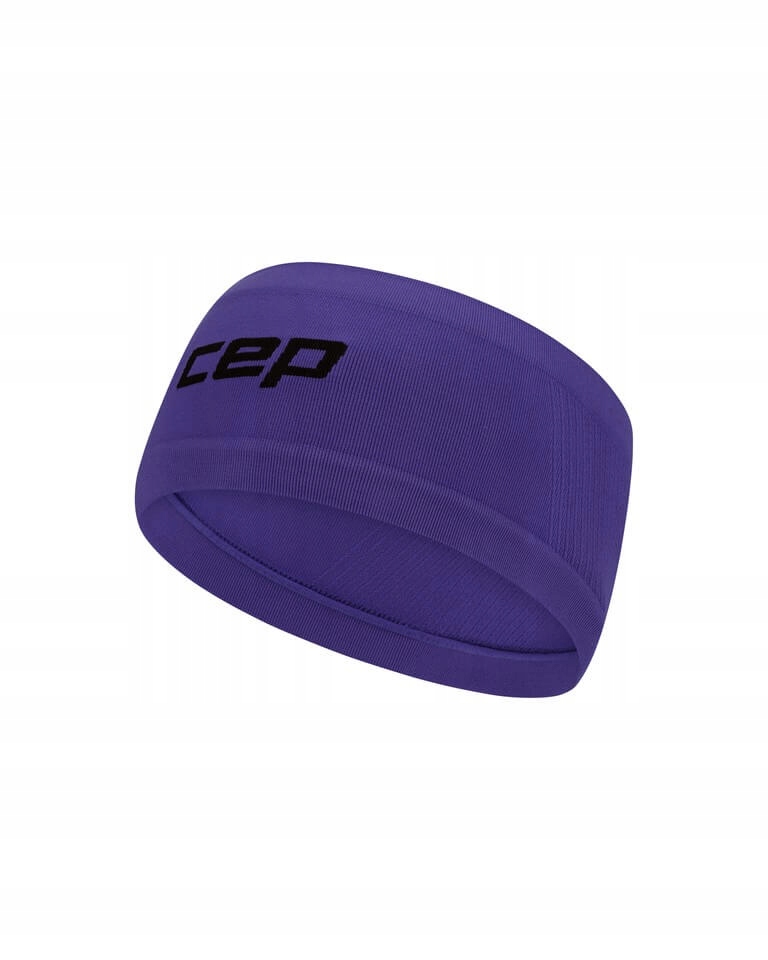 Cep Lekka sportowa opaska na głowę do biegania Core Run unisex fioletowa