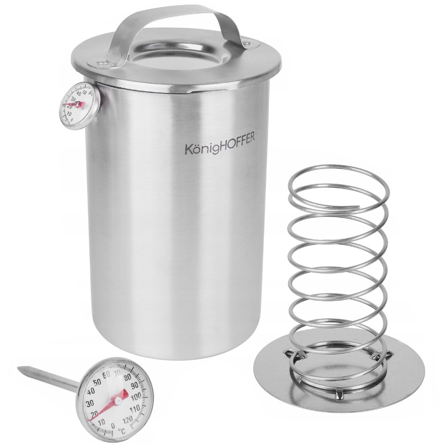 SZYNKOWAR DO MIĘS DOMOWA SZYNKA PEŁEN ZESTAW 1,5KG Marka bez marki