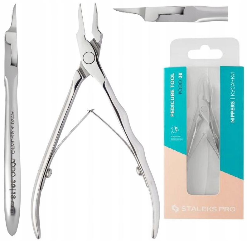 Staleks Podologické kleště na zarůstající nehty s rovnými okraji