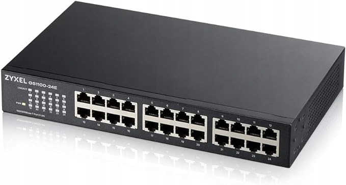 Zyxel 24-portový nespravovaný přepínač Gigabit Ethernet GS1100-24E