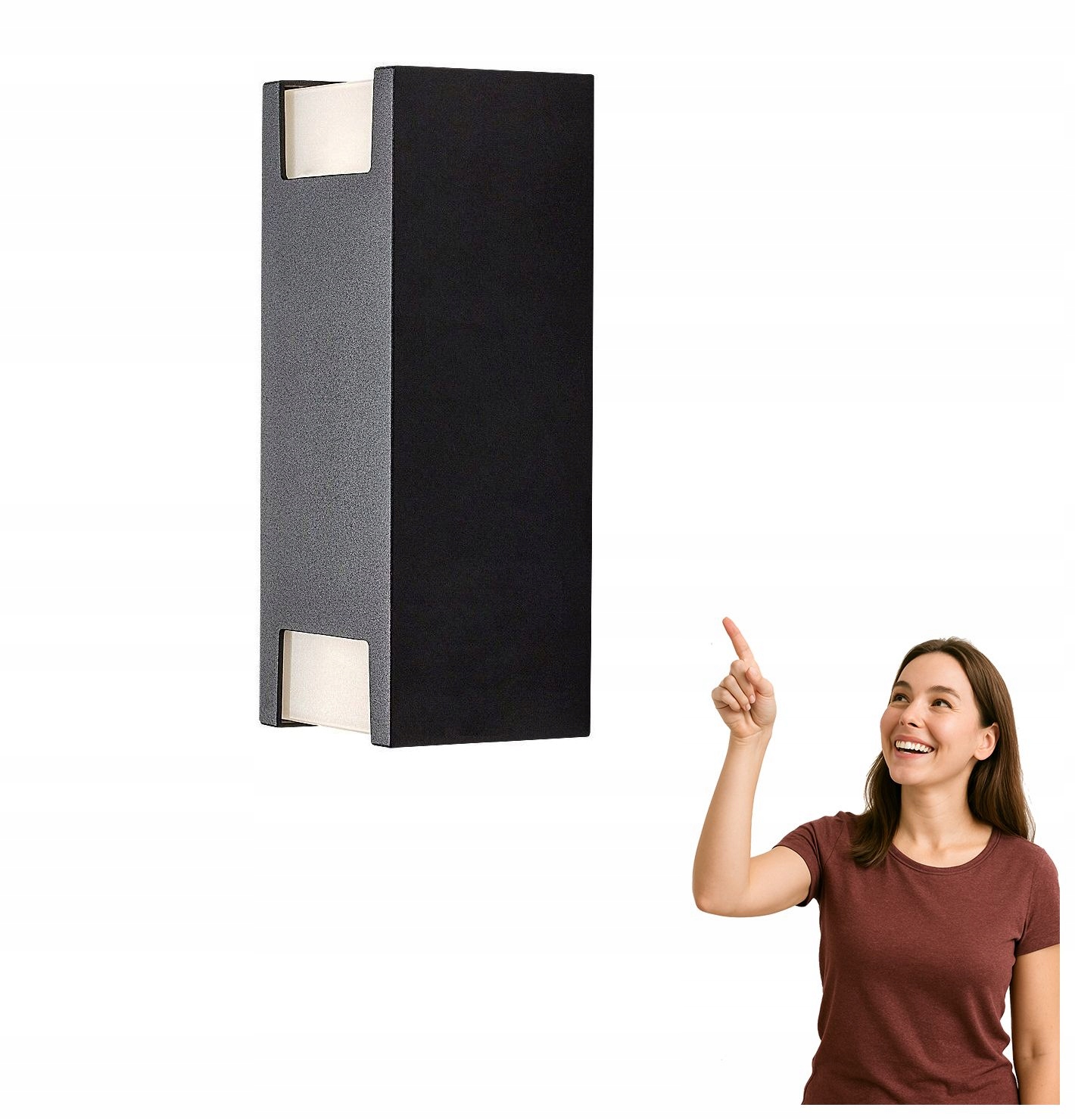 Cernon 77055 Rabalux přisazená nástěnná lampa nahoru a dolů