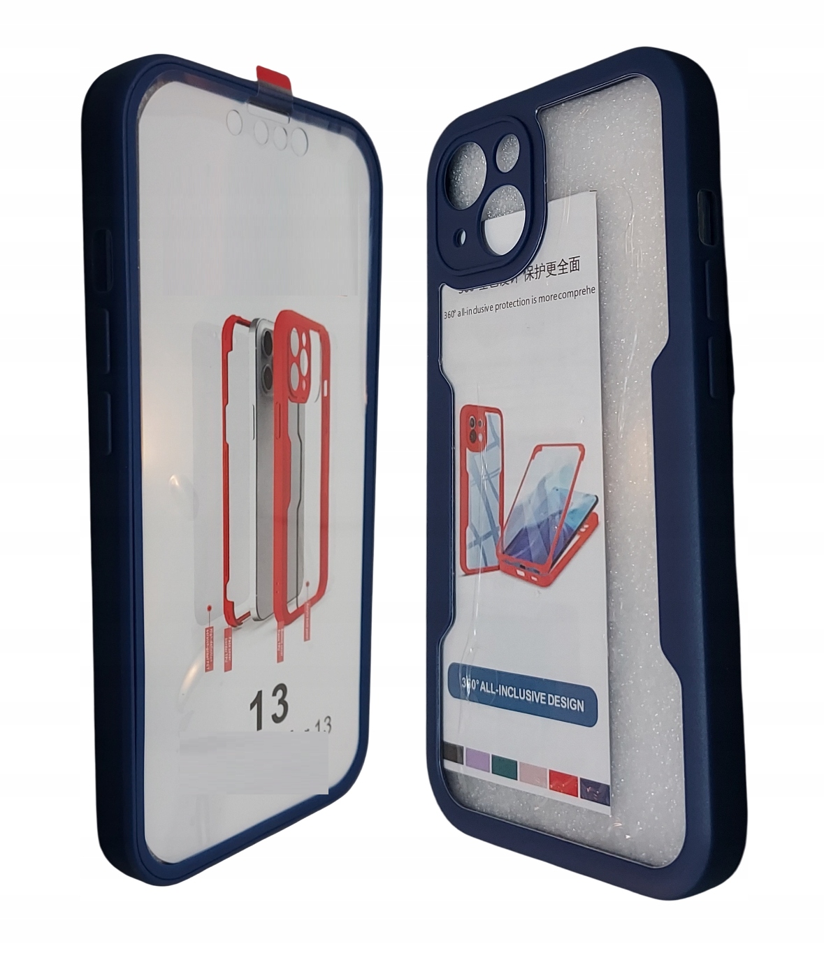 Guscase Body 360 Etui Przód Plecki Silikon Do Iphone 13