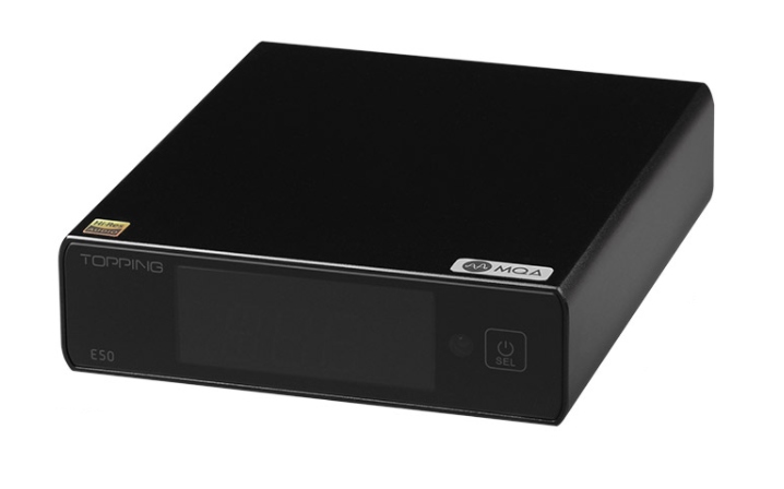 DAC TOPPING E50 MQA DSD USB COAX TOSLINK CZARNY