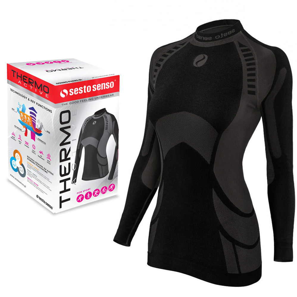 Tričko dámské termoaktivní Sesto Senso teplé Termoaktivní Spodní Prádlo L