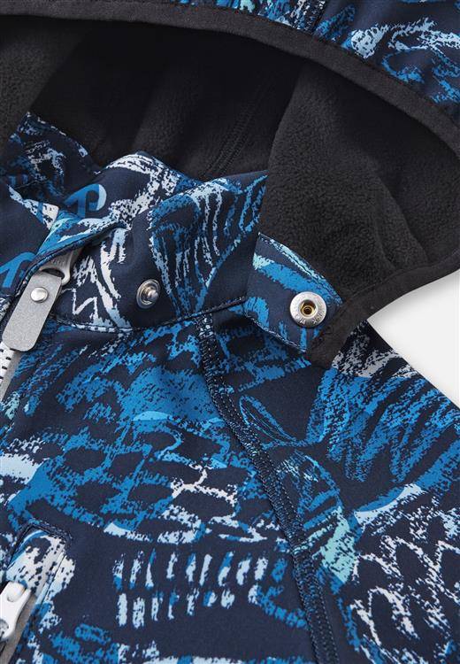 Kurtka reima softshell, Vantti, Granatowy Uniseks Kolor niebieski