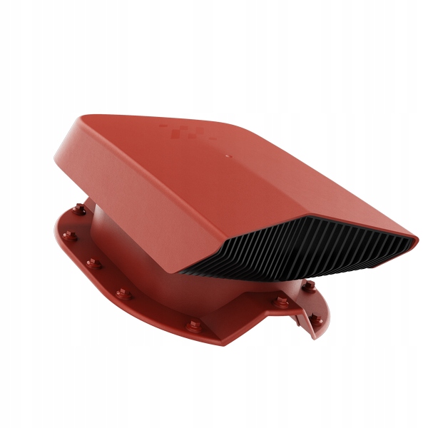 Odvětrávací Otvor Pro Trapézové Plechy T35 Červený Ral 3009