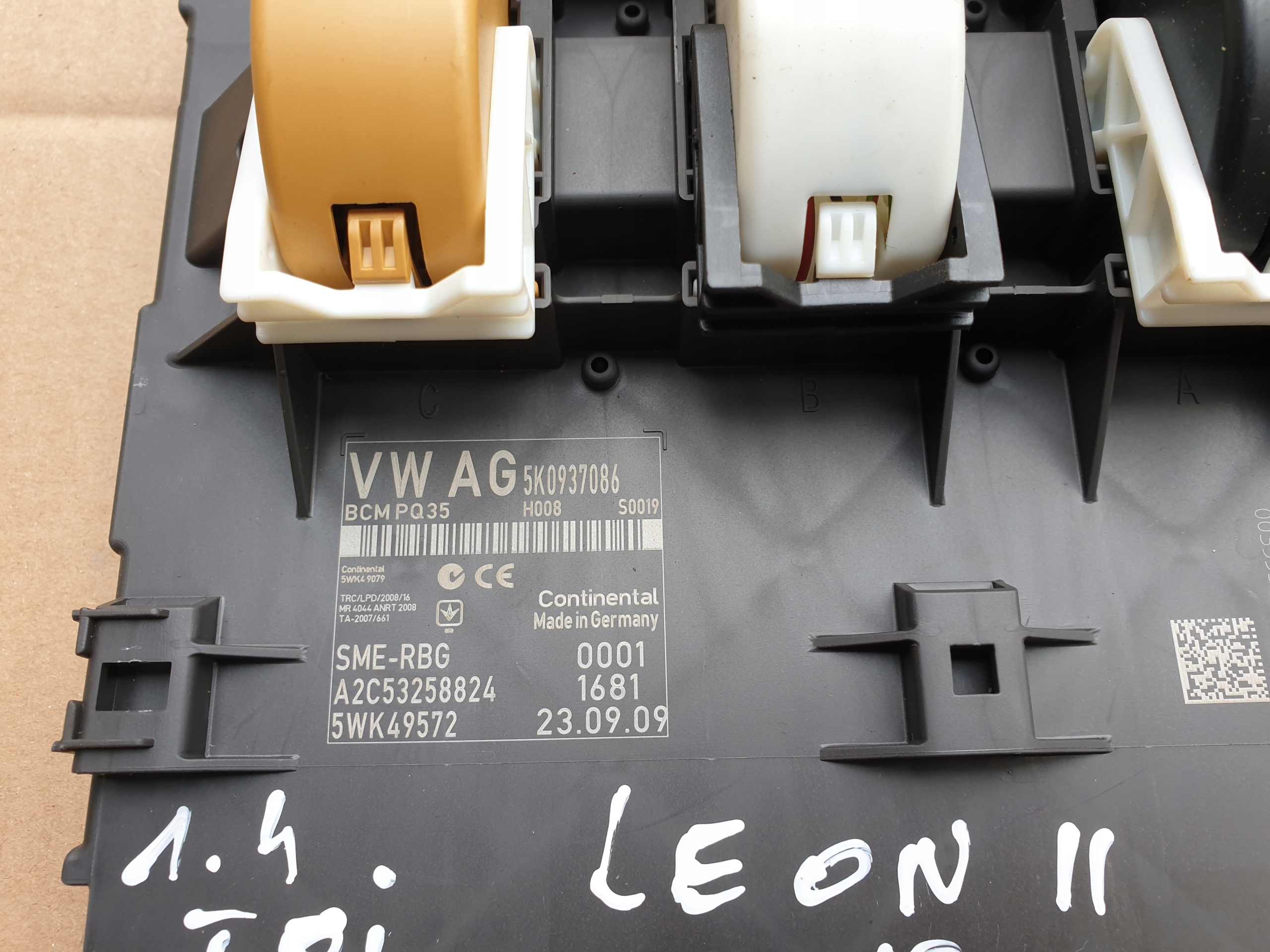 modulo BCM SEAT LEON II 2009- 5K0937086