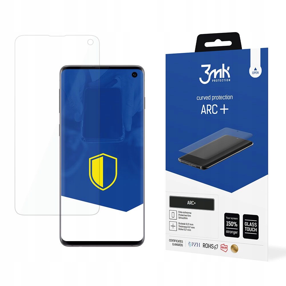 Folia ochronna hydrożelowa na ekran do Samsung Galaxy S10 3mk Arc+