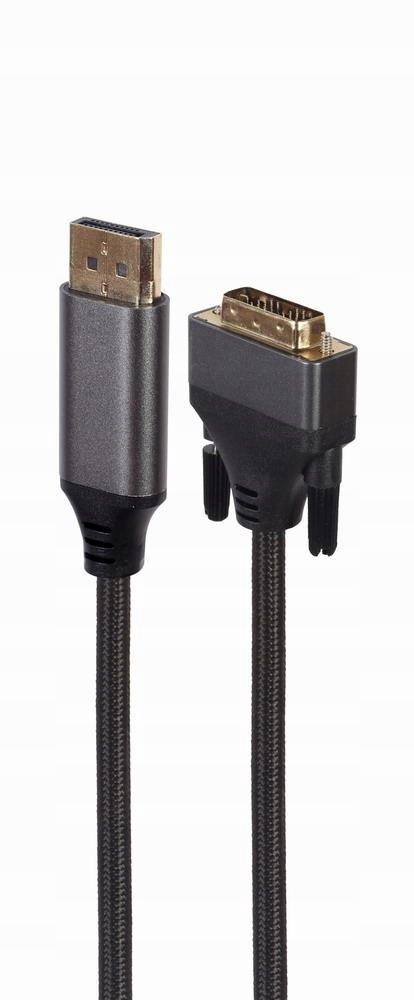 Gembird CC-DPM-DVIM-4K-6 adapter kablowy 1,8 m DisplayPort DVI Czarny