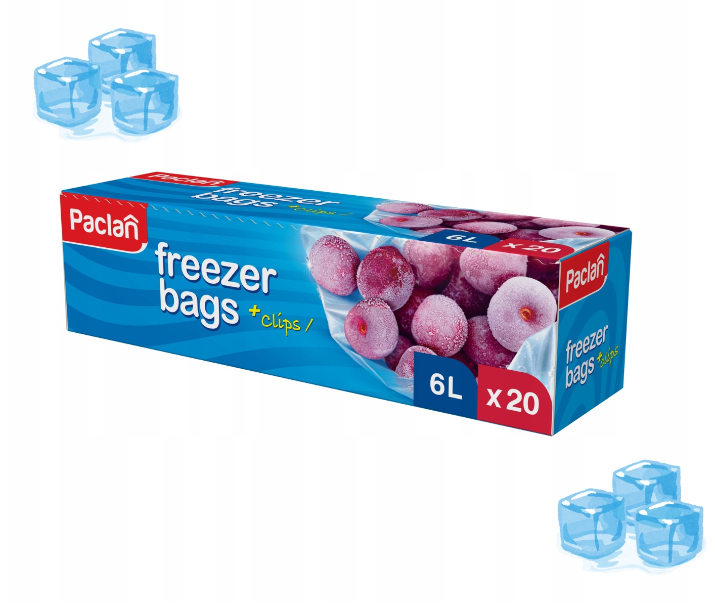 PACLAN VRECKÁ NA MRAZENÉ 6L 20 ks