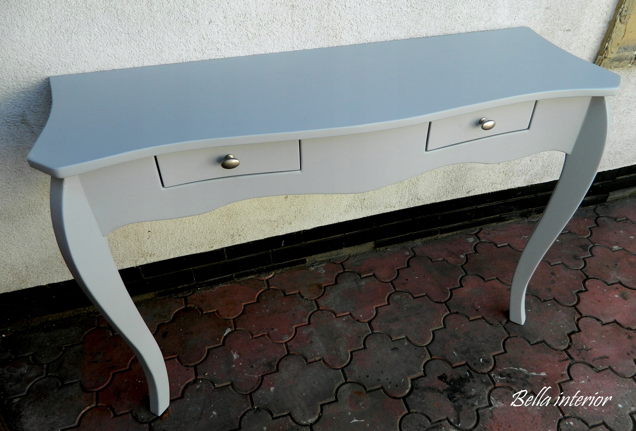 Konsola kolor SZARY (2 szufladki)