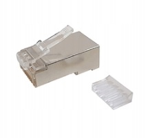 Konektor Solarix KRJ45/6SH Rj 45 Ftp 8p8c, Cat 6, licna, skladaný KRJ45…