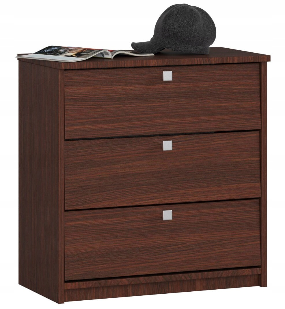 Skrinka na topánky Mini 3 s výklopnými dvierkami 60 cm wenge Akd