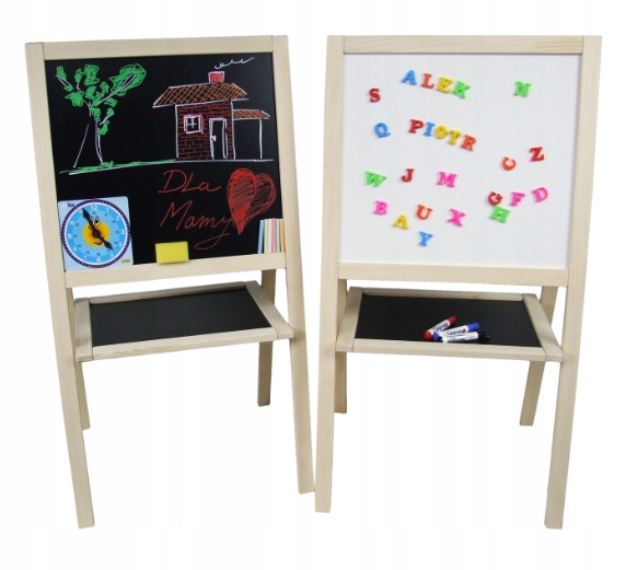 TABLICA KREDOWA MAGNETYCZNA DWUSTRONNA ZESTAW