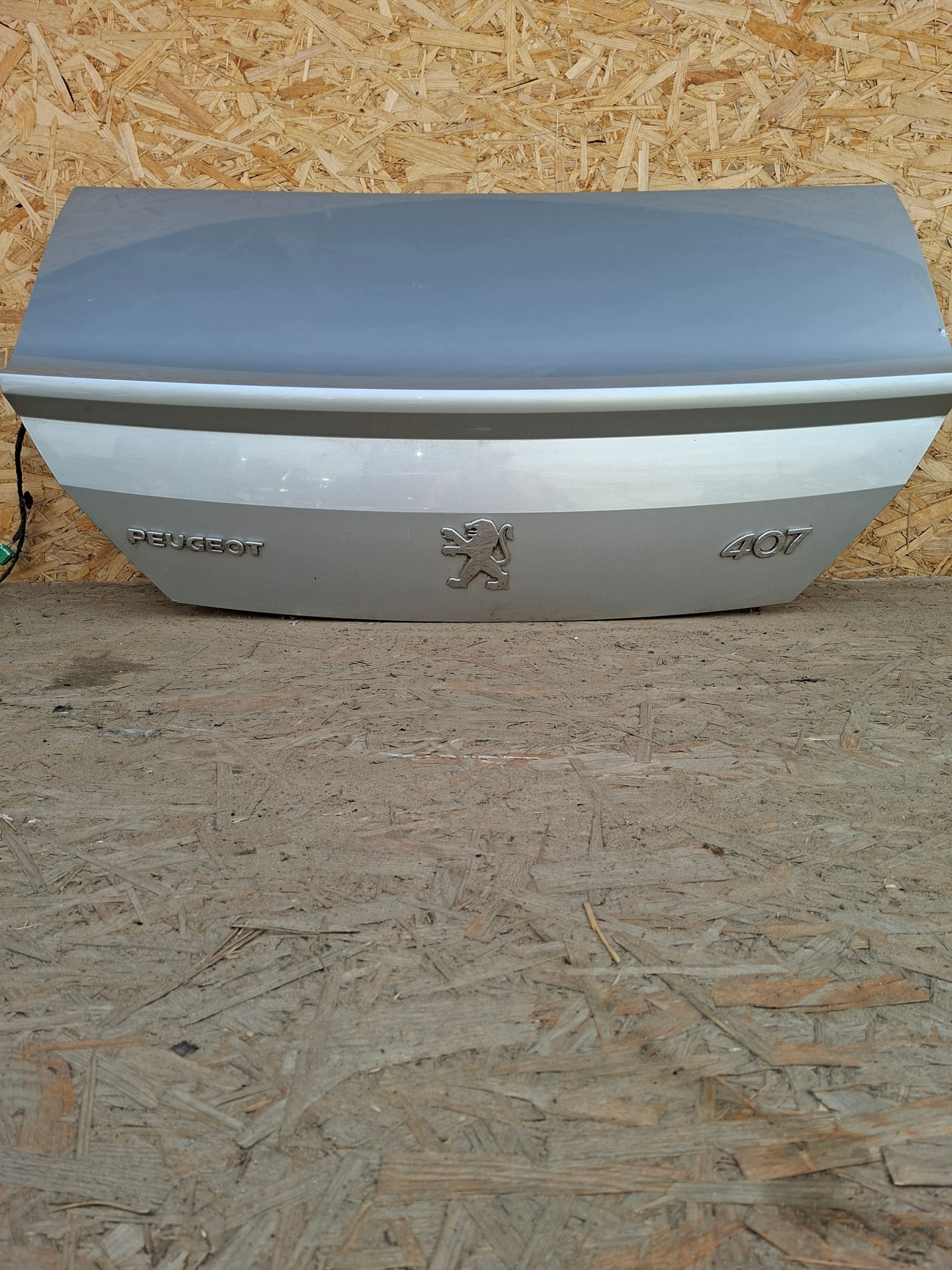 trunk door boot rear part PEUGEOT 407 sedan