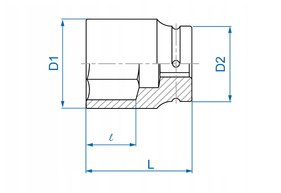 NASADKA DLUGA UDAROWA 1 33mm KT843533 Producent code KT 843533