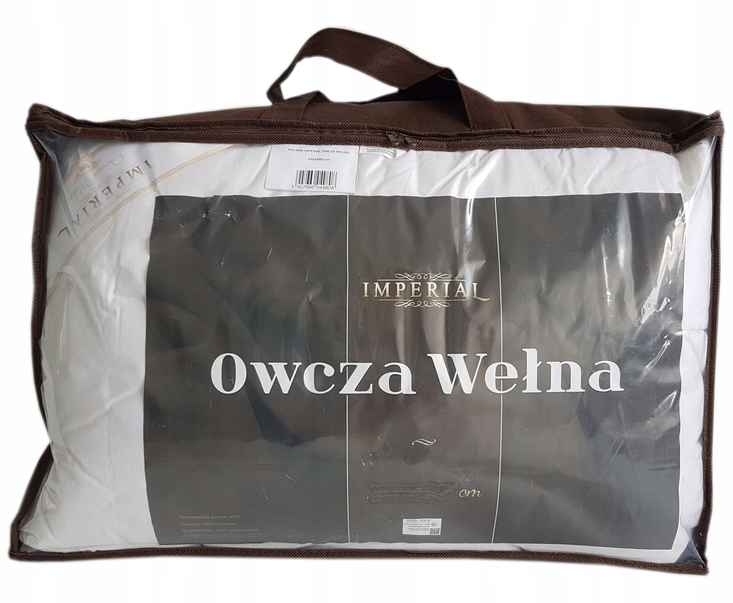 Kołdra z owczą wełną 140x200 IMPERIAL AMW Marka AMW