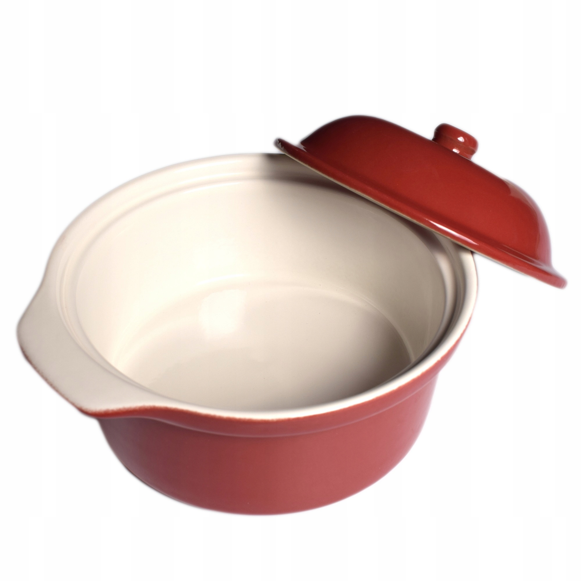 

Garnek Ceramiczny z Pokrywą Naczynie Do Piekarnika