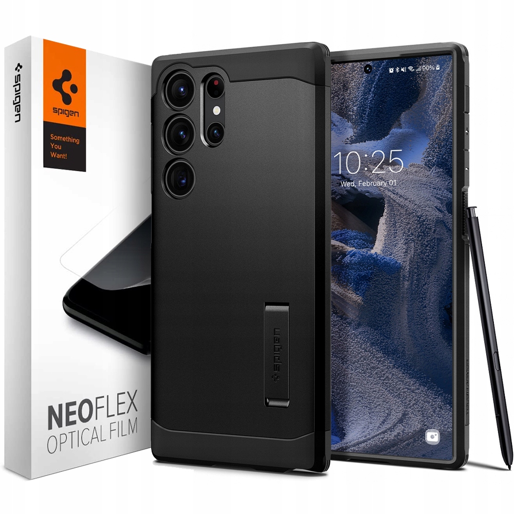 

Zestaw Spigen Etui Na Galaxy S23 Ultra 2x Folia