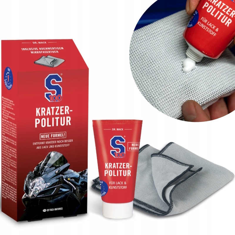 S100 Środek Usuwający Rysy Kratzer Politur 50 ml