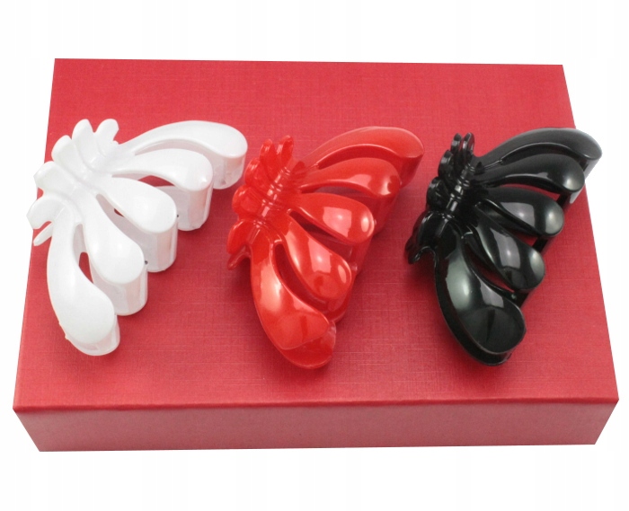 KLAMRY DO WŁOSÓW SZCZĘKI -3 SZTUKI KOMPLET