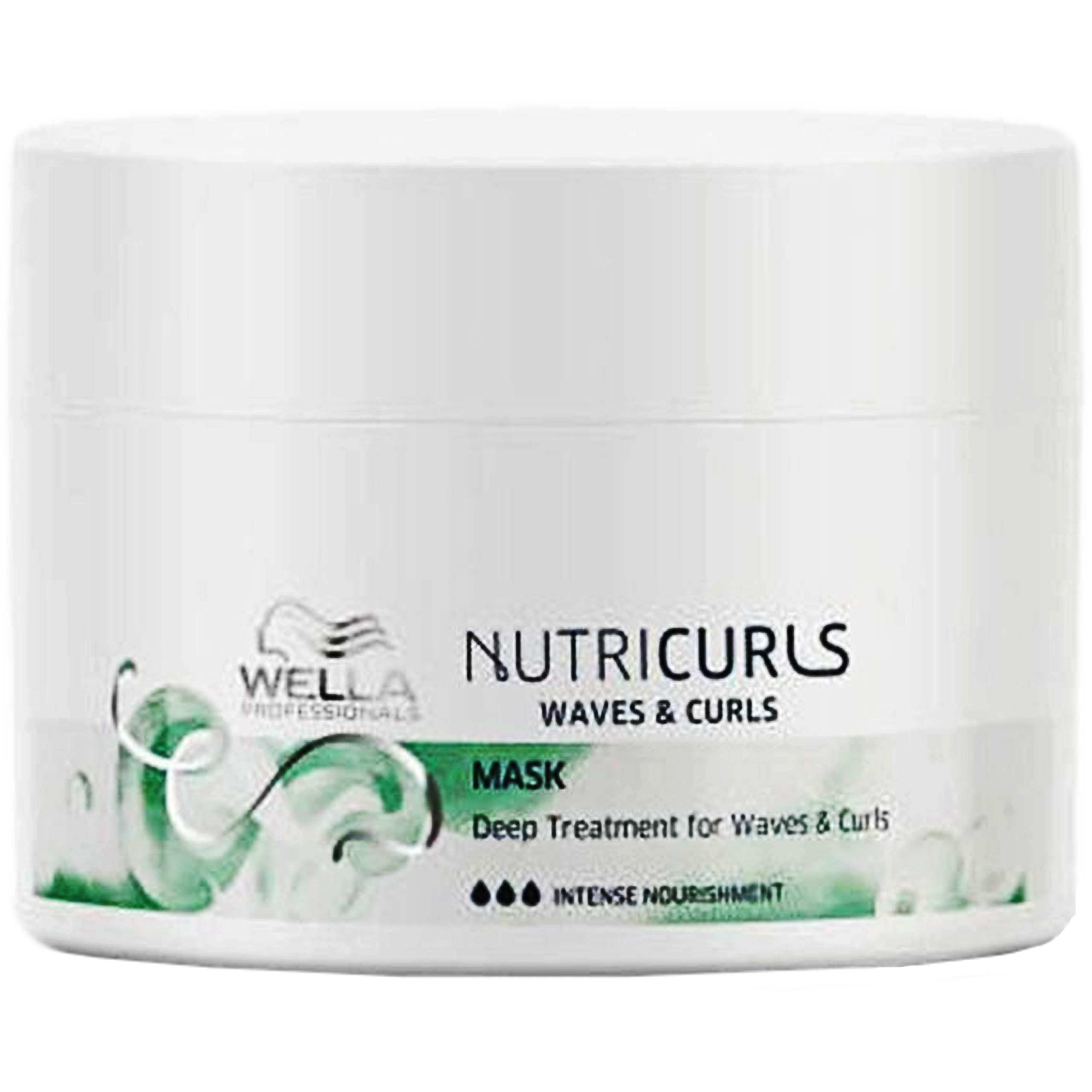 Vyživující maska na vlny a kudrlinky Wella Nutricurls zdůrazňuje kroucení 150 Ml