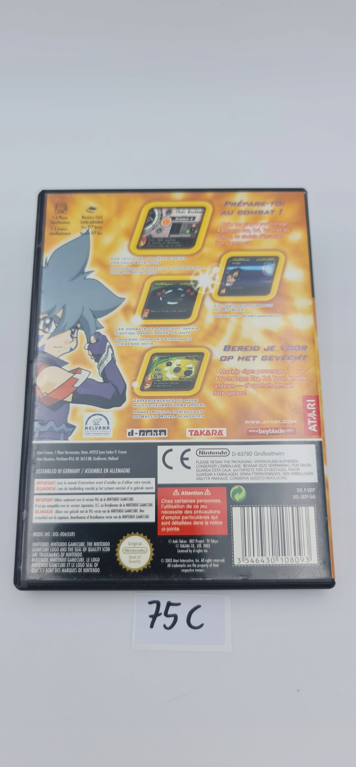 NINTENDO GAMECUBE BEYBLADE VFORCE Producent Nintendo