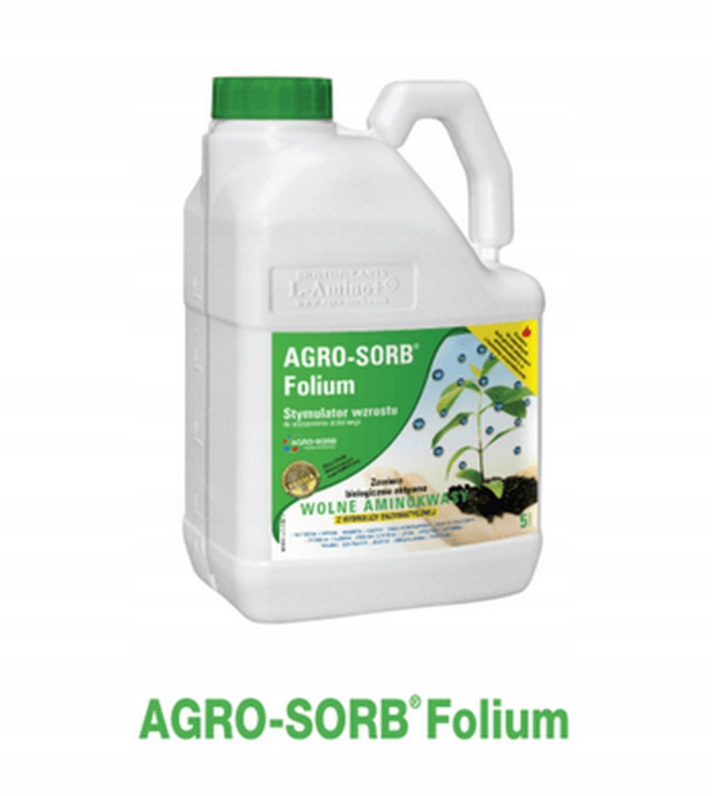 

Agro-Sorb Folium Dolistny Biostymulator Wzrostu 5L