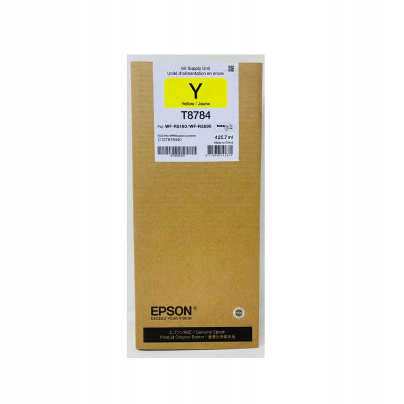Atramentová náplň Epson T8784 Yellow Ink C13T878440 R5690 R5190 Originál