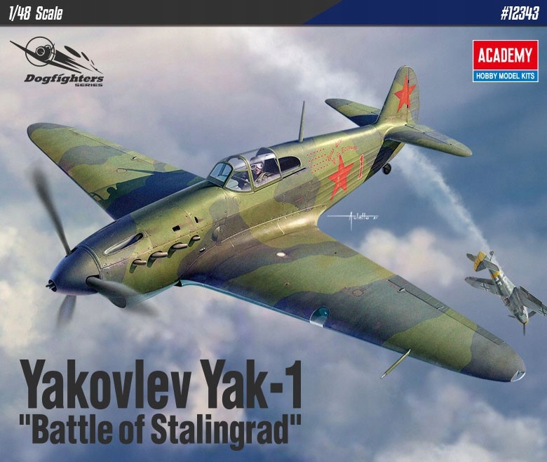 Jakovlev Jak-1 Bitva o Stalingrad 1:48