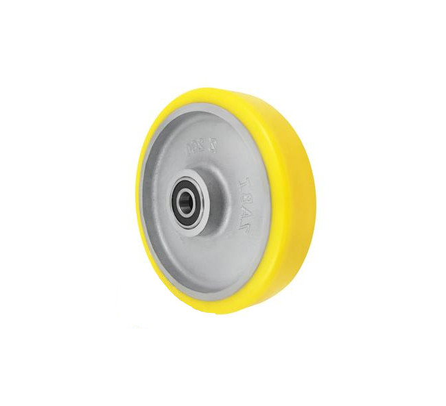 Litinovo-polyuretanové kolo 260ZP/50/25 pro zatížení S260