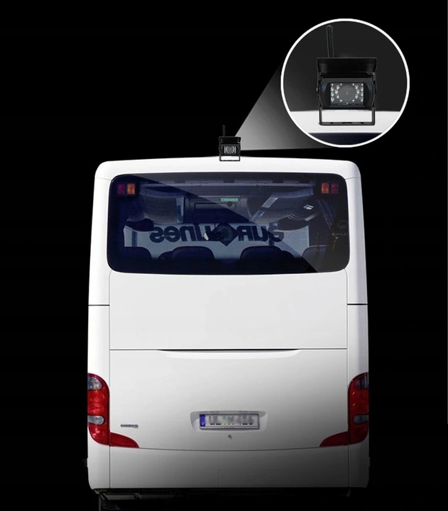 MONITOR 7 BUS TIR 2x KAMERA COFANIA WIFI 12 24V LCD Display screen