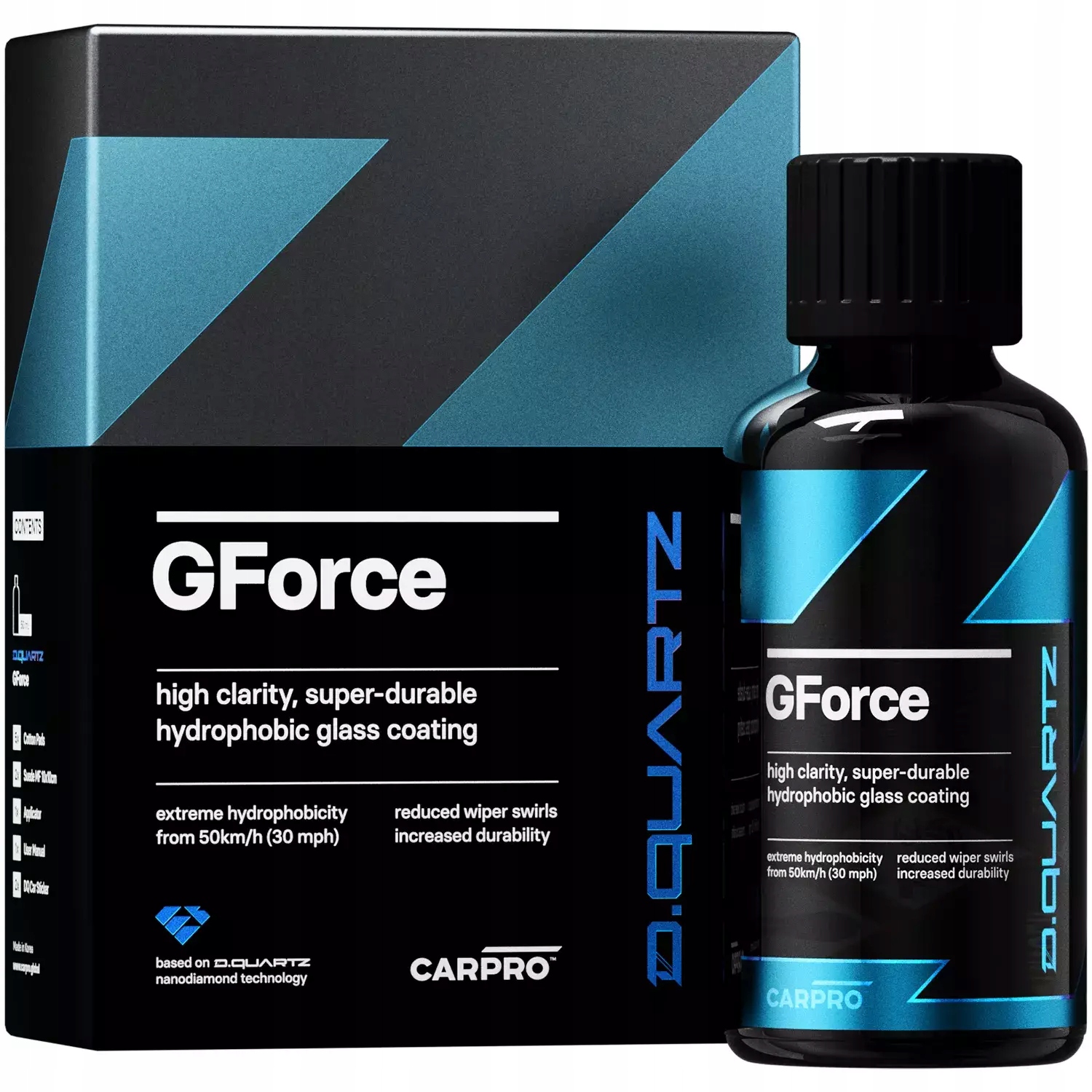 CarPro DQuartz GForce 50ml do zabezpieczenia szyb