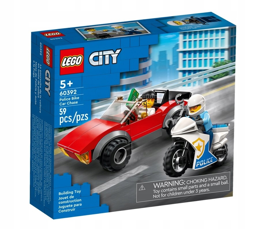 

Lego City: Motocykl policyjny pościg (60392)
