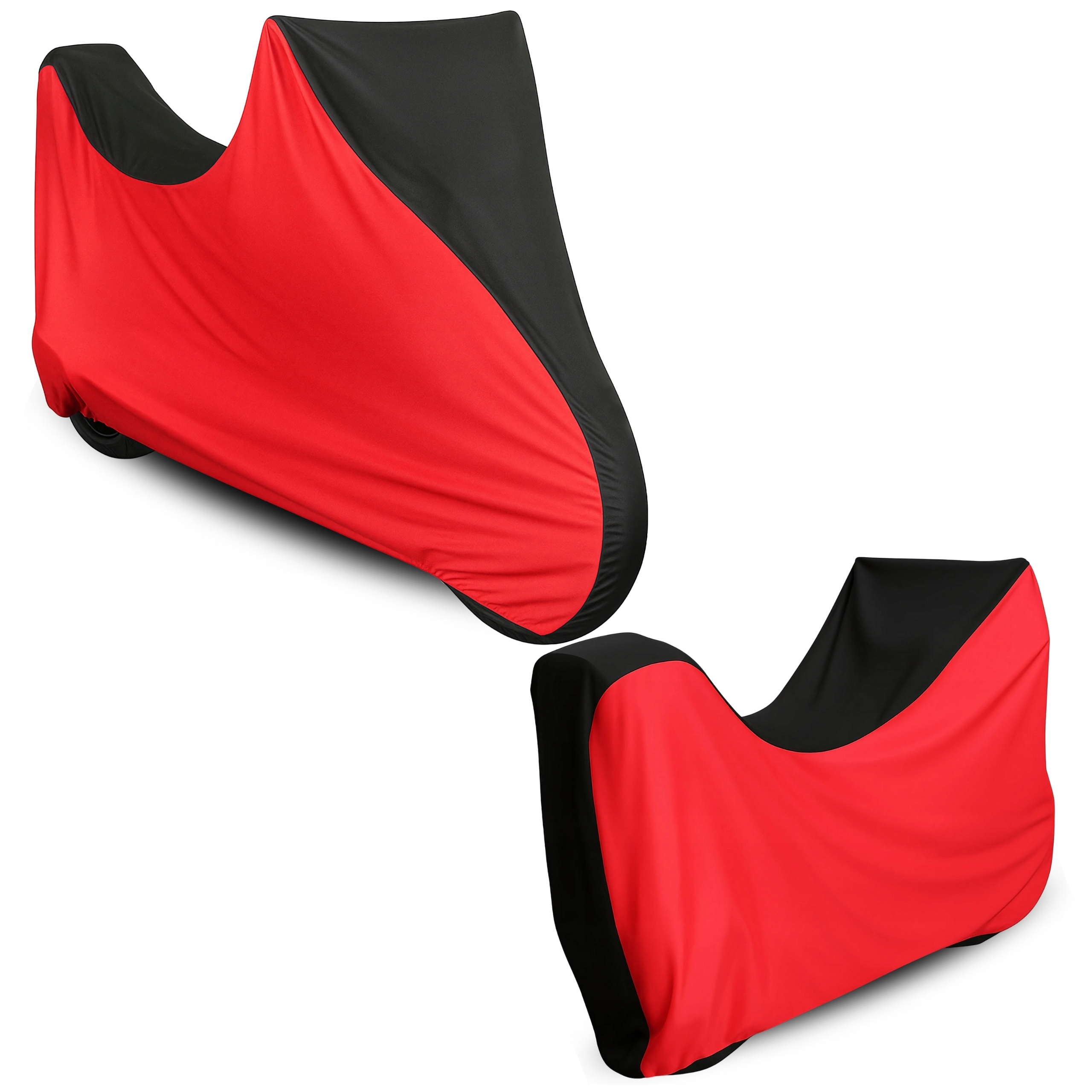 Obal na motocykl s garážovým kufrem M 225x120 Jemný měkký Royal