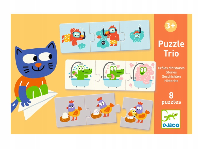 

Djeco Puzzle Trio Historyjki
