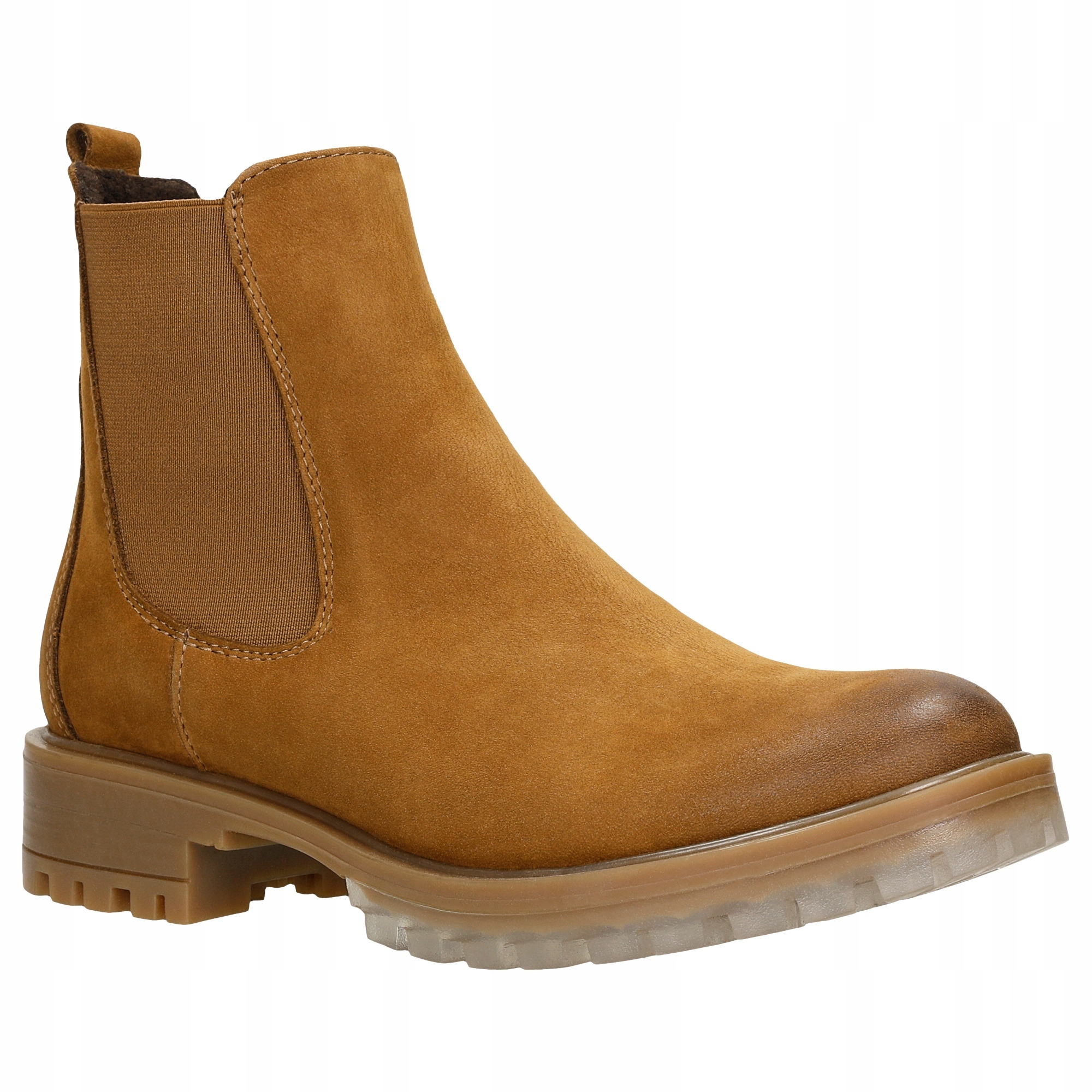 Dámské kotníkové boty s botami Wojas, hnědé, vel.