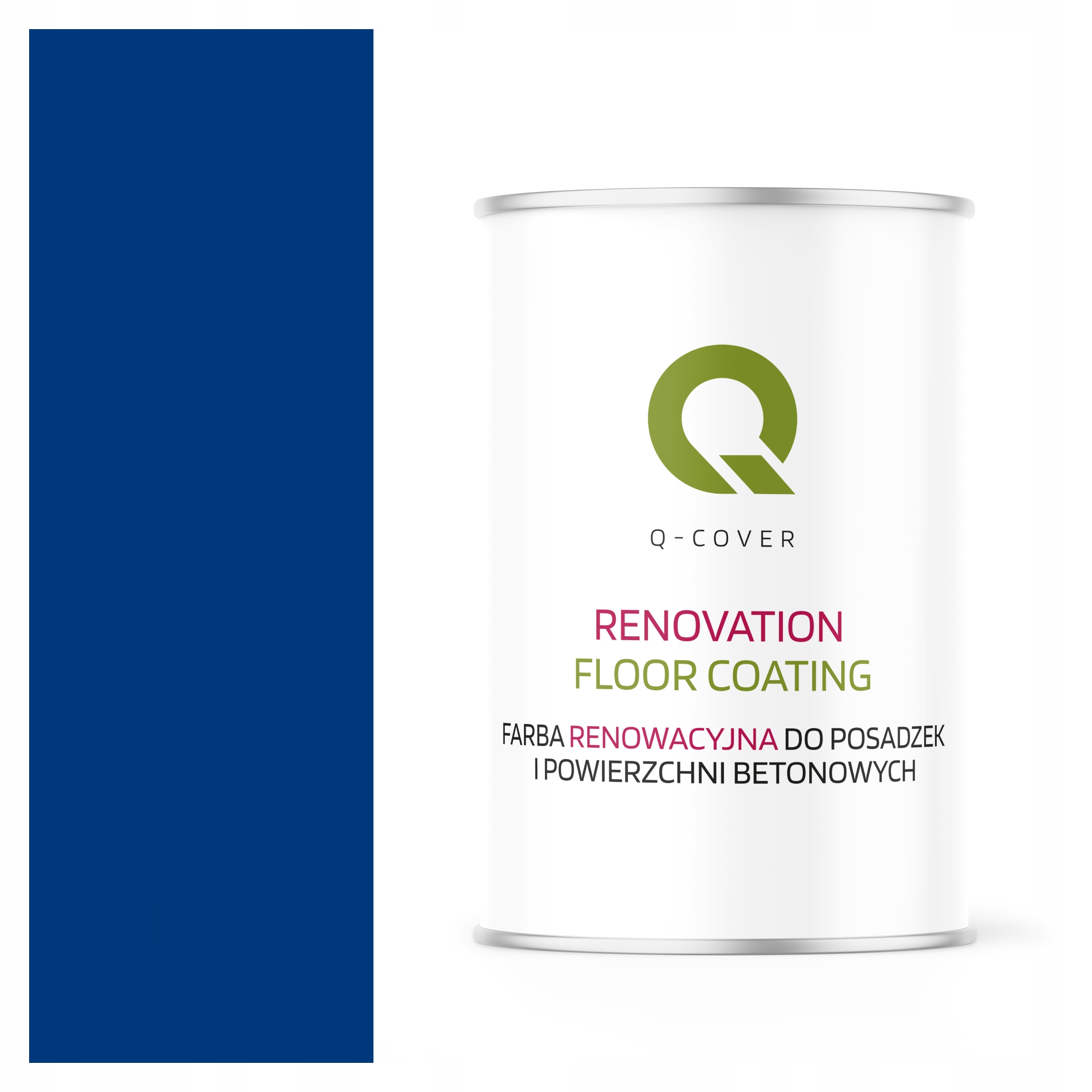 Barva Na Renovaci Podlah Betonu Modrá Ultramarín Ral 5002 Satén 1L