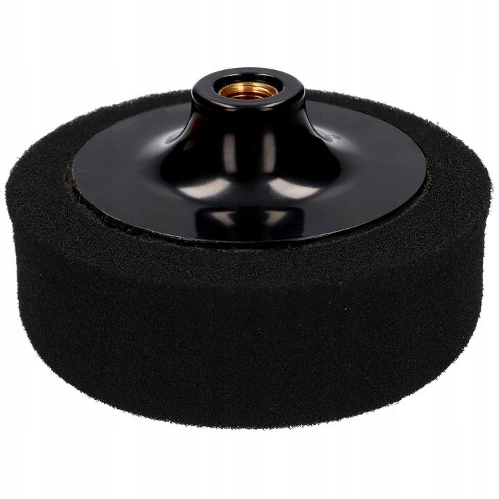 Gąbka Polerska Czarna Miękka Pad Polerski M14 125mm Miękki Polerka Do Auta