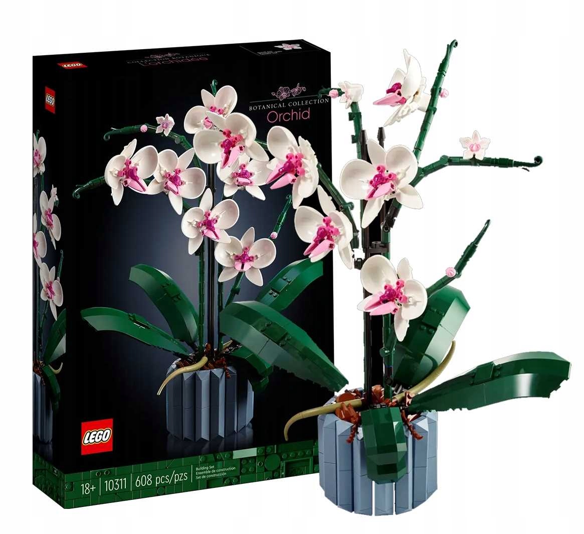 LEGO EXPERT BOTANICALS ORCHIDEA 10311 18+ PREZENT DZIEŃ MATKI KWIATY