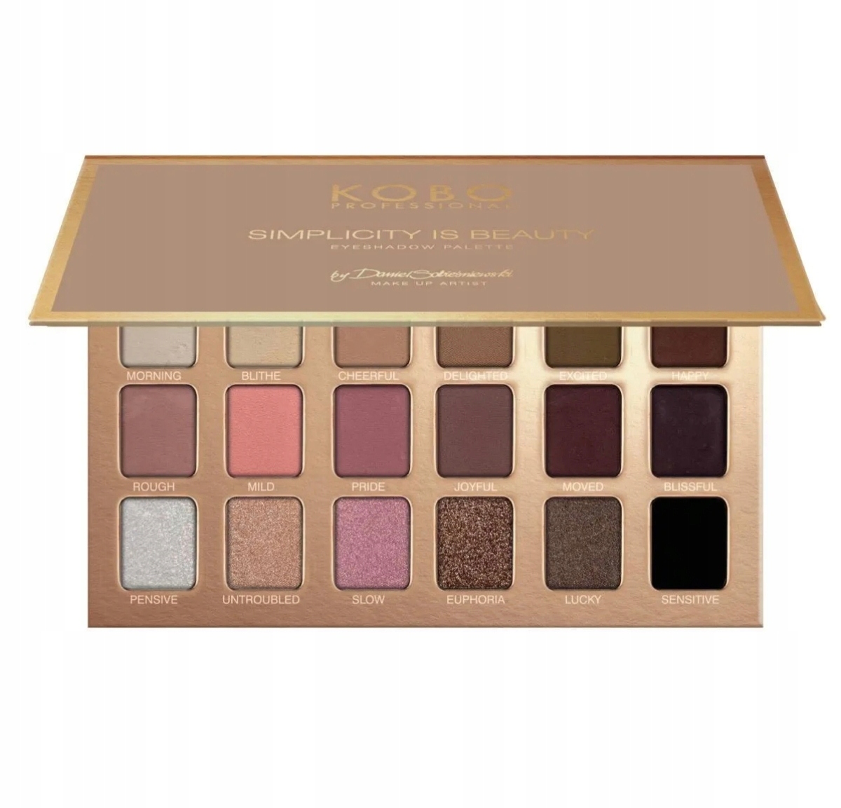 Kobo paleta cieni Simplicity is Beauty