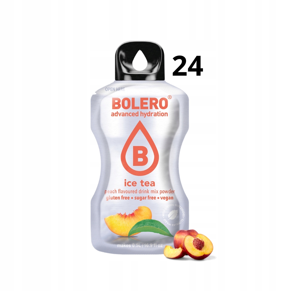 Bolero Classic 24x8g Ice Tea Peach kt